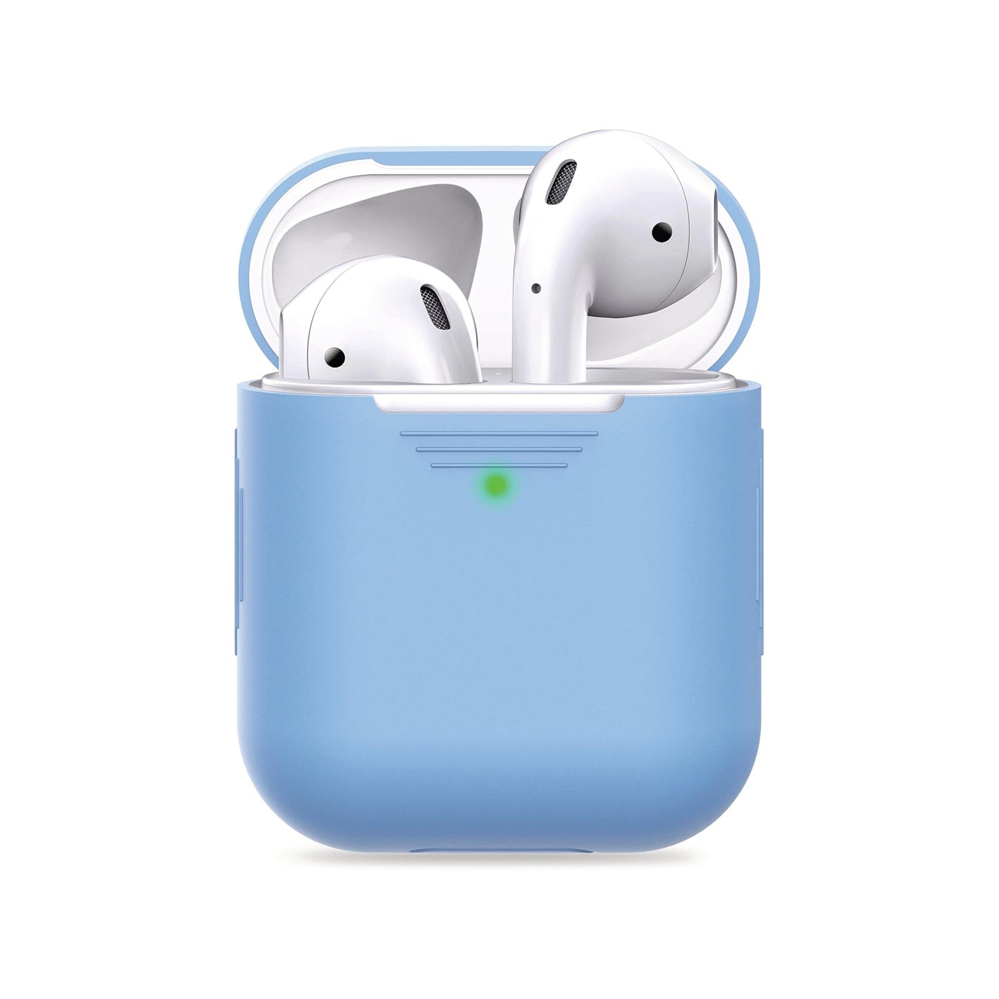FUNDA PROTECTORA PARA AIRPODS SERIE 1/2 EN SILICONA TPU ALTA DENSIDAD