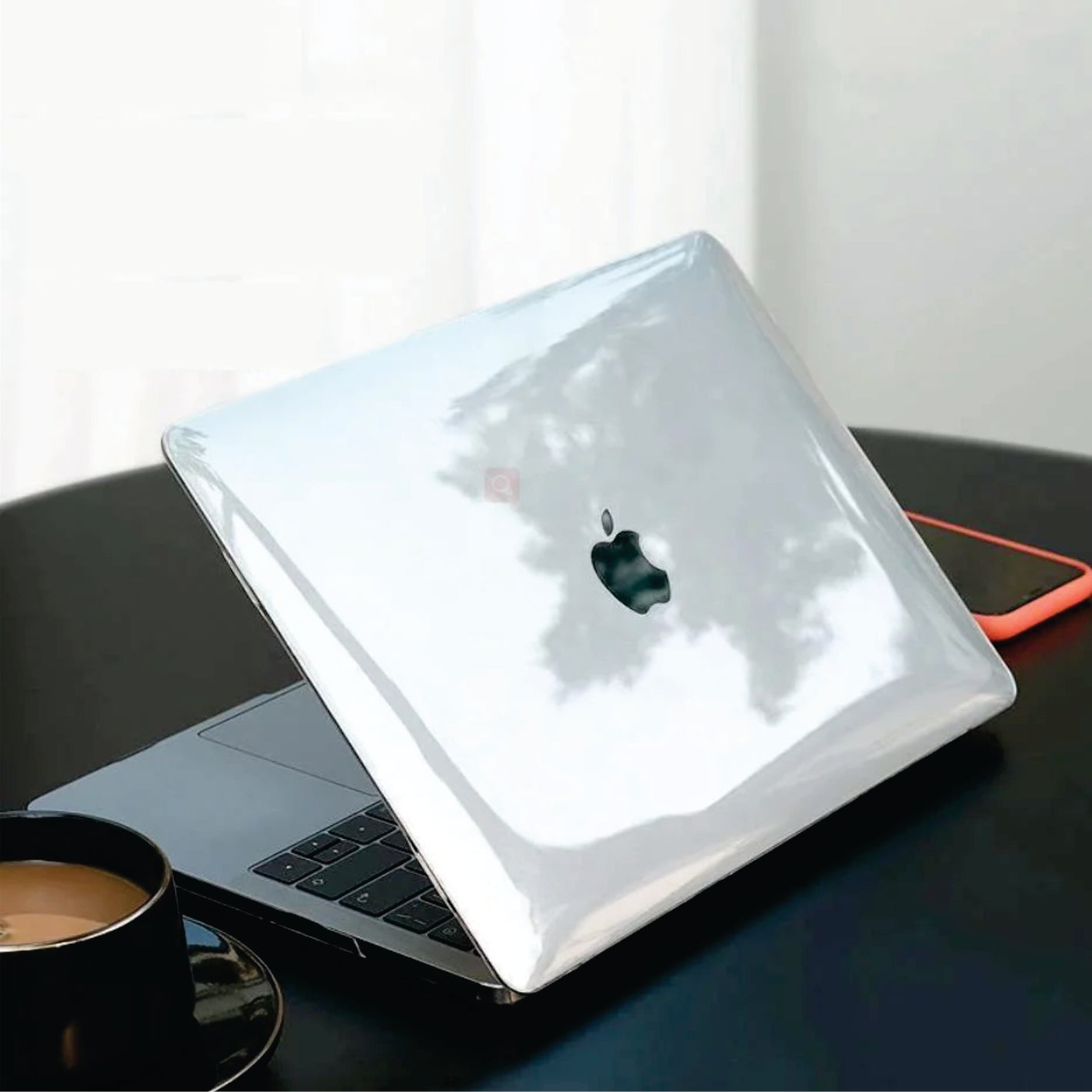 CARCASA TRANSPARENTE PARA MACBOOK / TAPA TRASERA + TAPA DELANTERA