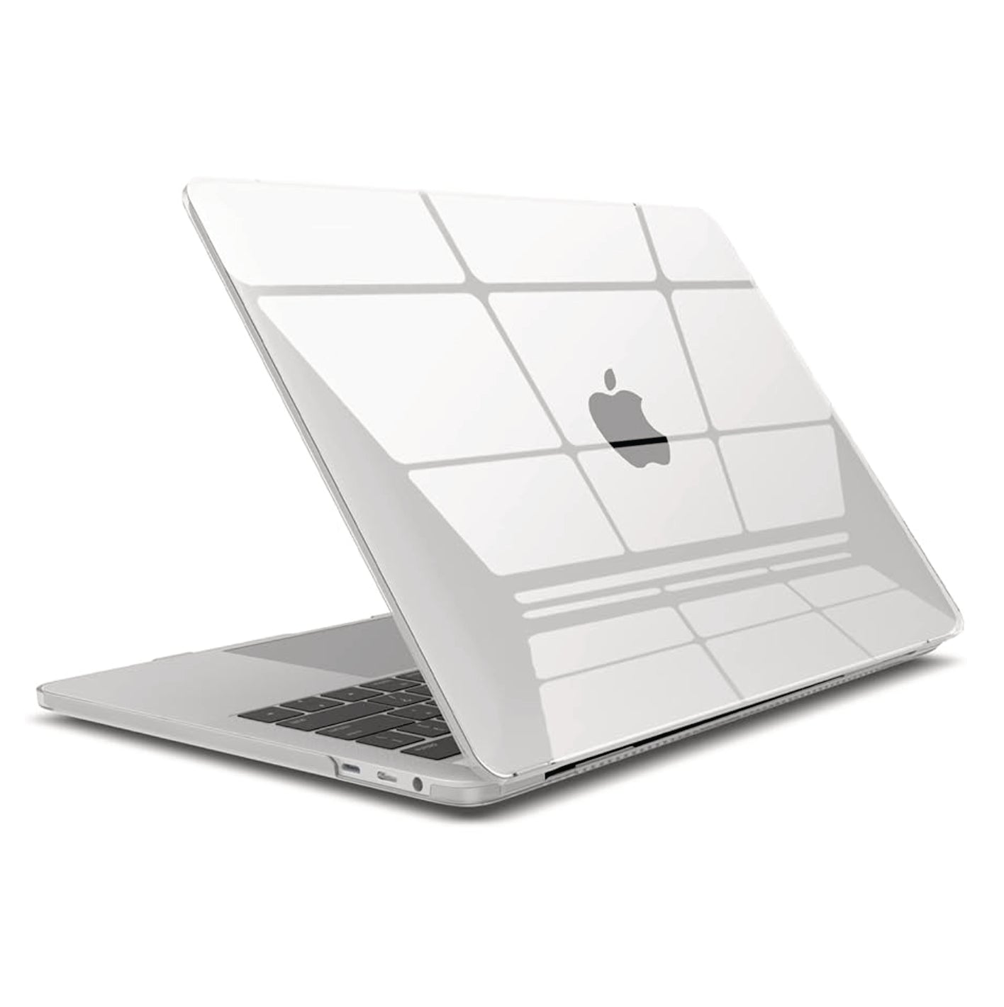 CARCASA TRANSPARENTE PARA MACBOOK / TAPA TRASERA + TAPA DELANTERA