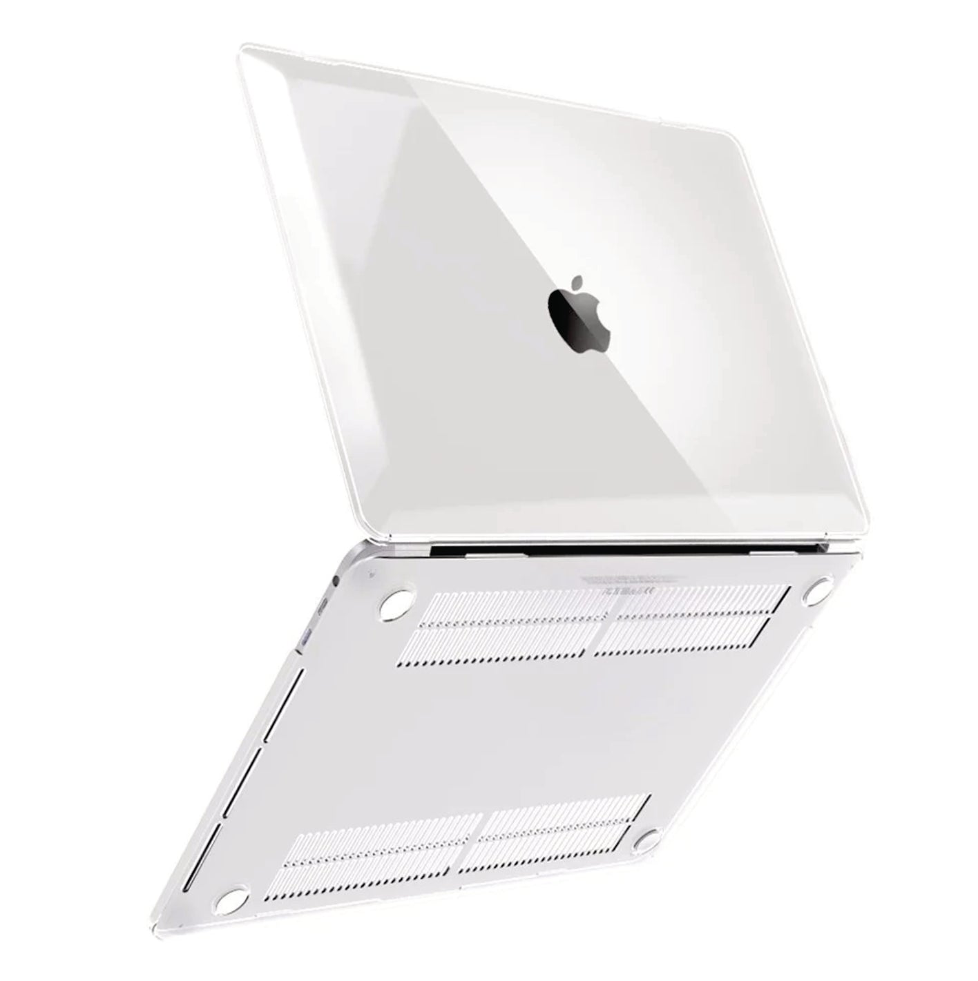 CARCASA TRANSPARENTE PARA MACBOOK / TAPA TRASERA + TAPA DELANTERA
