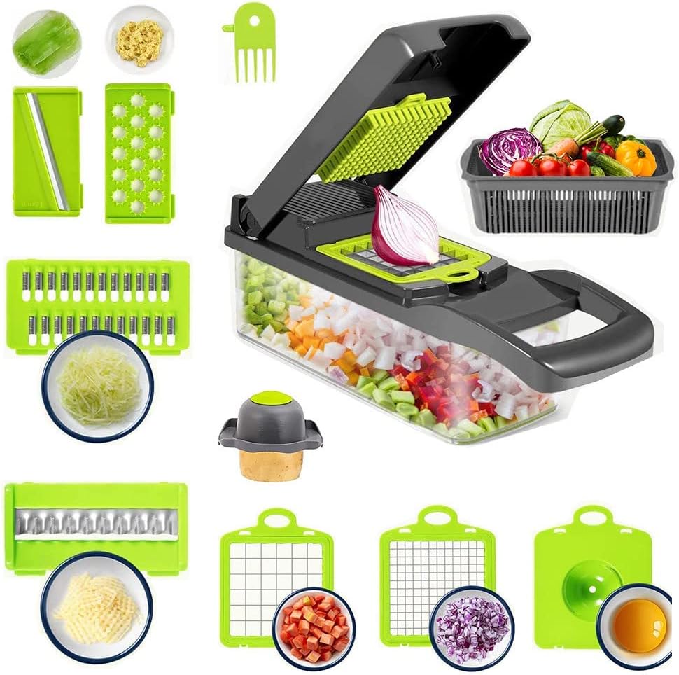 MANDOLINA PICATODO MULTIFUNCIONAL DE FRUTAS Y VERDURAS