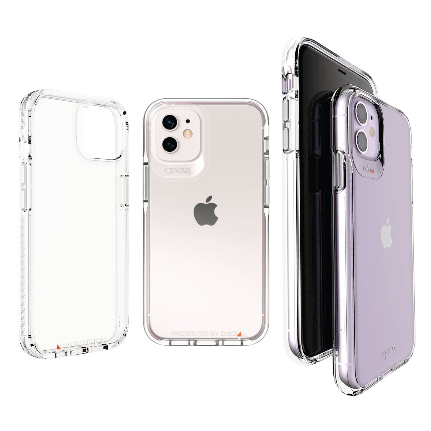 FORRO ESTUCHE PROTECTOR ANTISHOCK TRANSPARENTE GEAR4 PARA TODOS LOS IPHONE