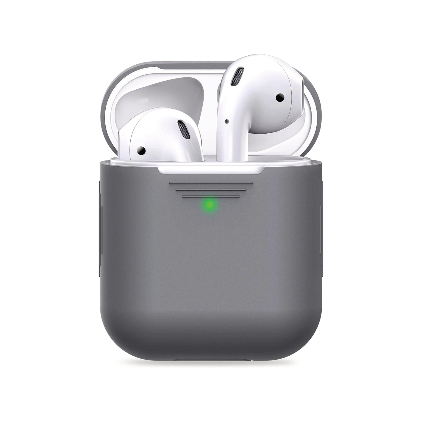 FUNDA PROTECTORA PARA AIRPODS SERIE 1/2 EN SILICONA TPU ALTA DENSIDAD
