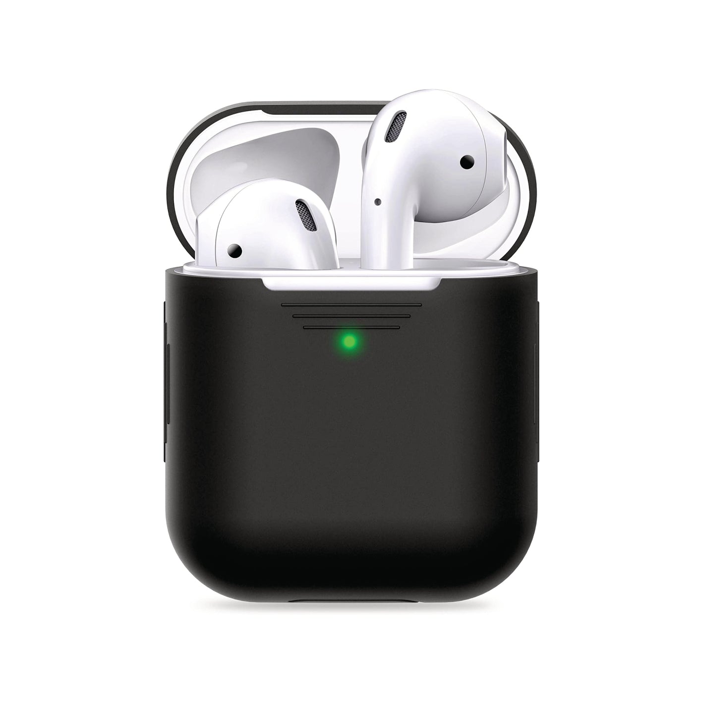FUNDA PROTECTORA PARA AIRPODS SERIE 1/2 EN SILICONA TPU ALTA DENSIDAD
