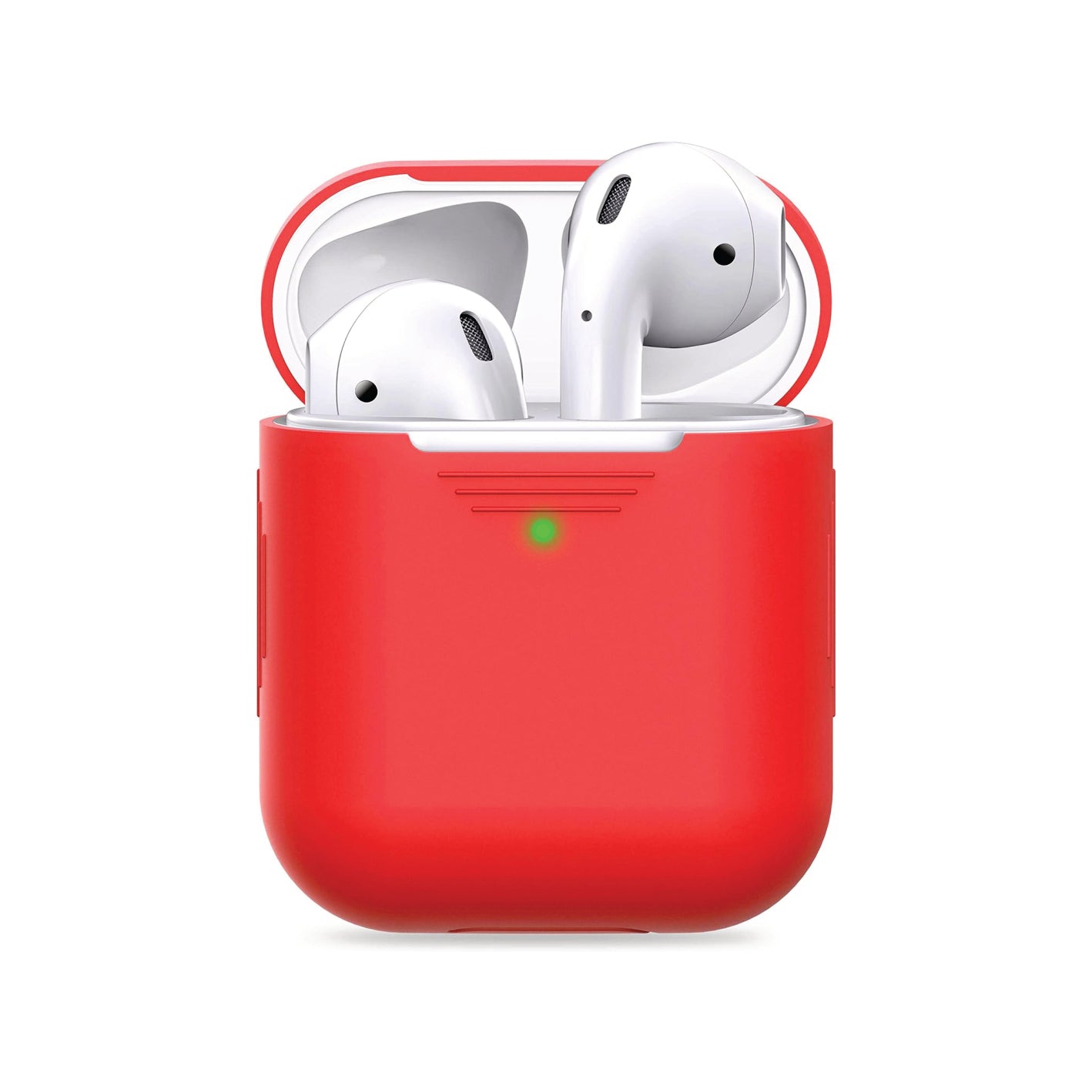 FUNDA PROTECTORA PARA AIRPODS SERIE 1/2 EN SILICONA TPU ALTA DENSIDAD