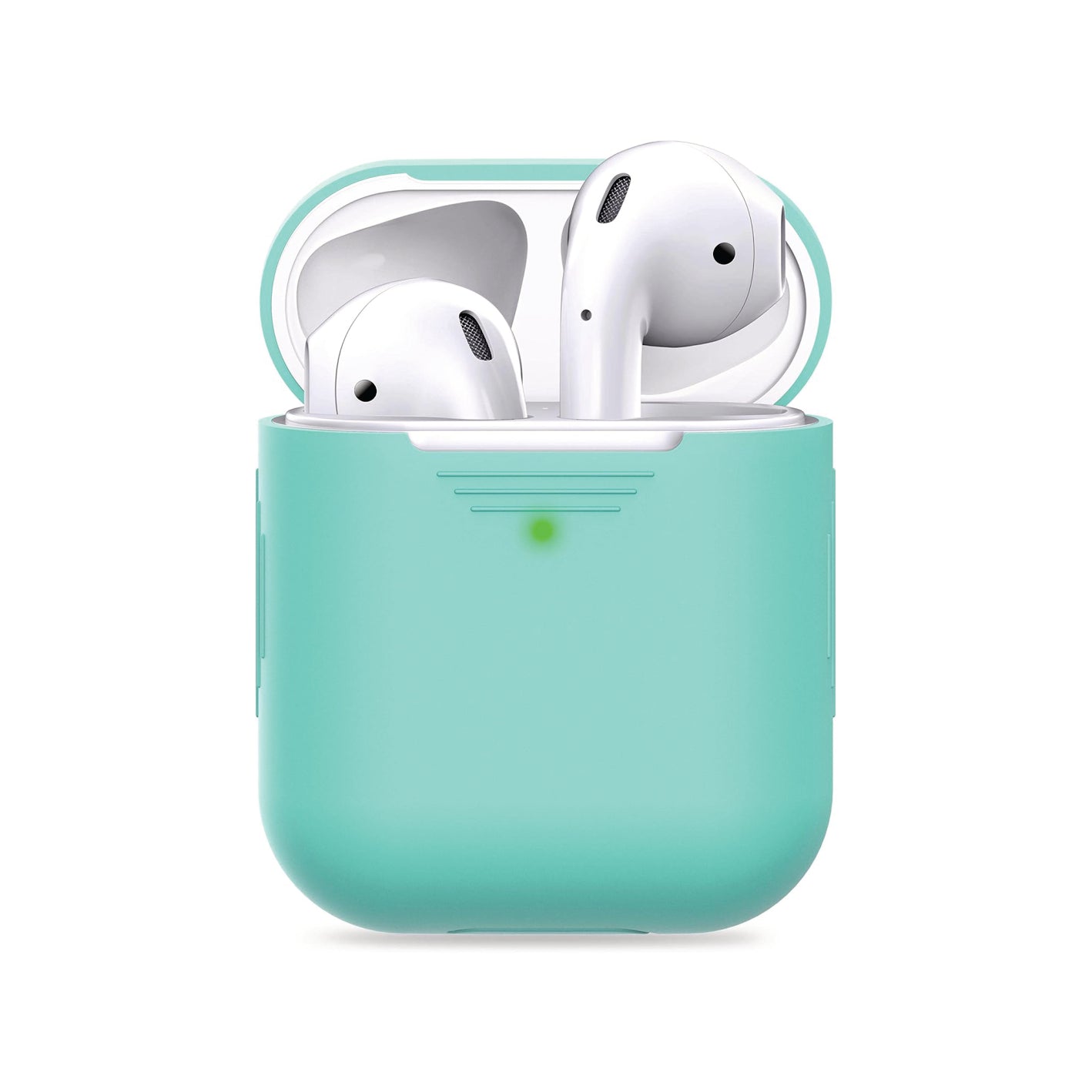 FUNDA PROTECTORA PARA AIRPODS SERIE 1/2 EN SILICONA TPU ALTA DENSIDAD
