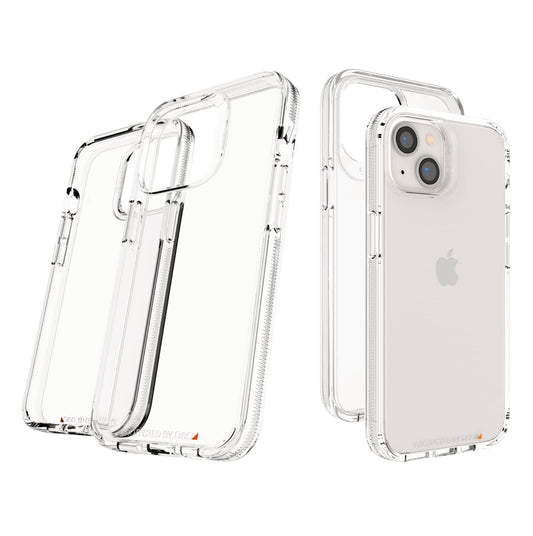 FORRO ESTUCHE PROTECTOR ANTISHOCK TRANSPARENTE GEAR4 PARA TODOS LOS IPHONE