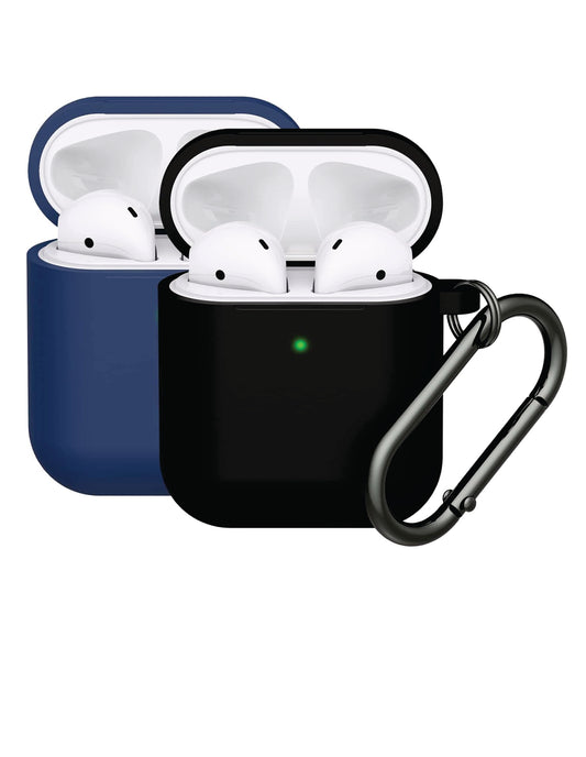 FUNDA PROTECTORA PARA AIRPODS SERIE 1/2 EN SILICONA TPU ALTA DENSIDAD