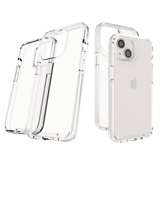 FORRO ESTUCHE PROTECTOR ANTISHOCK TRANSPARENTE GEAR4 PARA TODOS LOS IPHONE